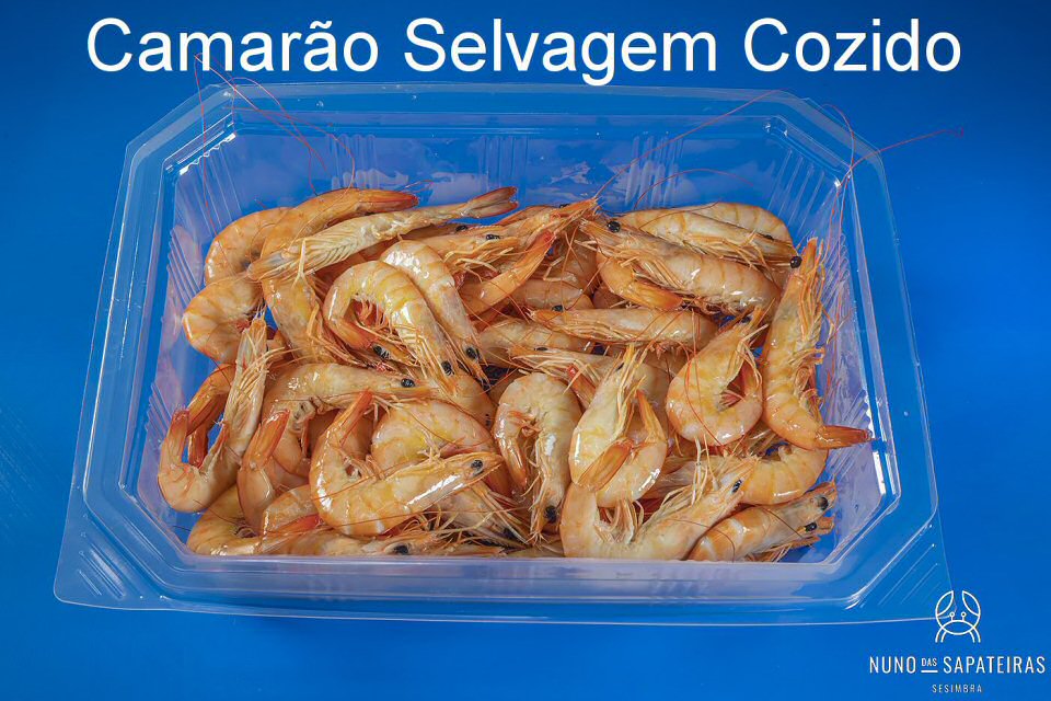 Camarão Selvagem Cozido